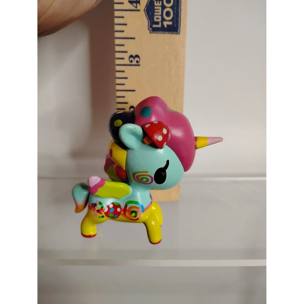 Tokidoki Unicorno Dolce Vinyl Figure Multi Color Candy Theme 2.75 Inch